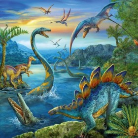 Puzzle farmecul dinozaurilor 3x49 piese